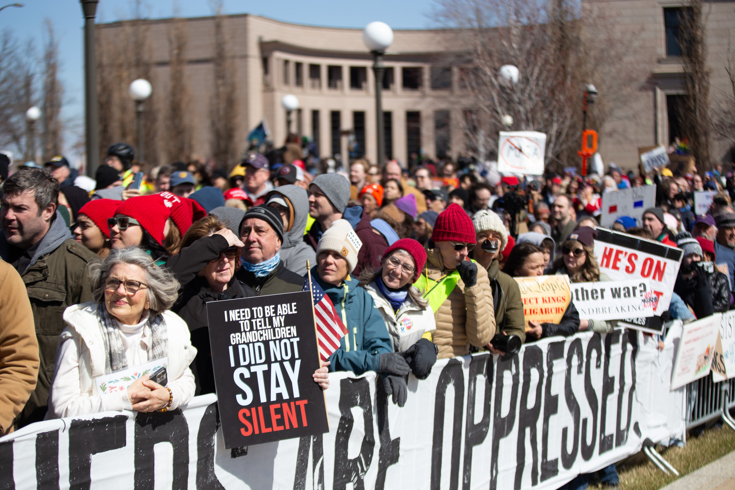 Hundreds of Thousands Turn Out In Minnesota For No Kings Hundreds of Thousands Turn Out In Minnesota For No Kings
