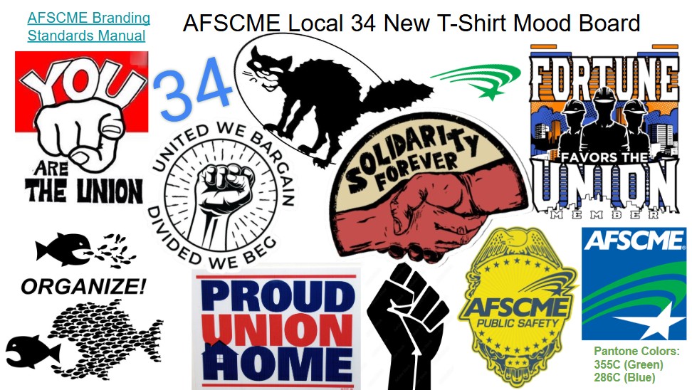 AFSCME Local 34 Solidari-Tee Design Competition!